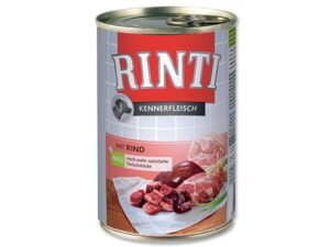Rinti Dog Kennerfleisch konzerva hovězí 12x400g