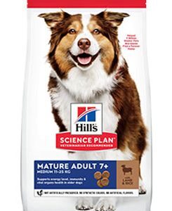 Hill’s Can.Dry SP Mature Adult7+ Medium Lamb&Rice 14kg