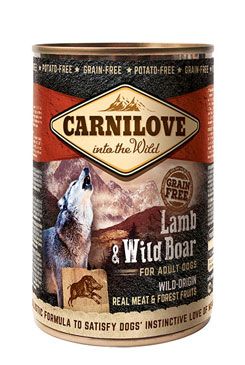 Carnilove Wild konz Meat Lamb & Wild Boar 400g Carnilove Wild konz Meat Lamb & Wild Boar 400g
