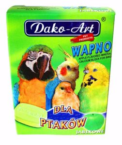 Minerální kámen s jablkem pták Dako 95 g