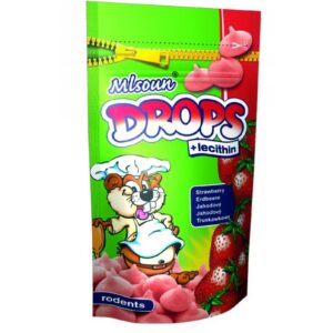 Dafiko ML Drops hlodavec 75g jahodový