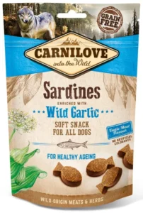 Carnilove Dog Semi Moist Snack Sardines & Wild garlic 200g