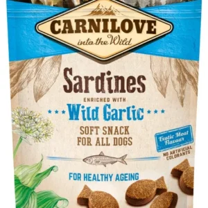 Carnilove Dog Semi Moist Snack Sardines & Wild garlic 200g