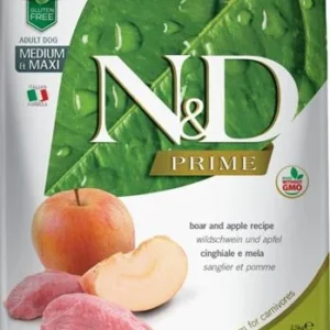 N&D PRIME Dog GF Wild Boar & Apple Adult Medium & Maxi 2,5 kg