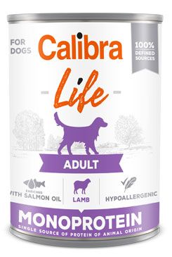 Calibra Dog Life konz.Adult Lamb 400g Calibra Dog Life konz.Adult Lamb 400g