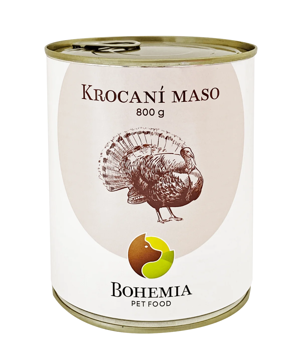 Bohemia Pet Food BOHEMIA Krocaní maso ve vlastní šťávě 800 g Bohemia Pet Food BOHEMIA Krocaní maso ve vlastní šťávě 800 g