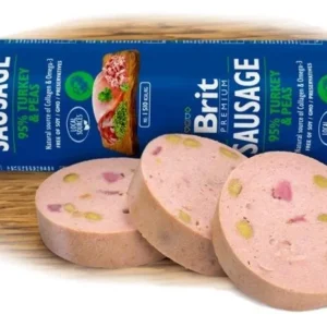 NEW Brit sausage chicken & rabbit 800g