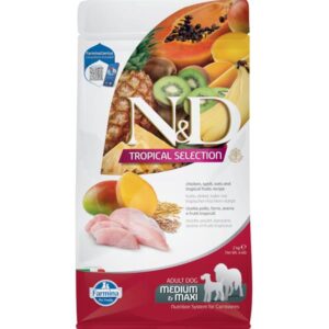 N&D TROPICAL SELECTION Dog LG Chicken Adult Medium & Maxi 2 kg