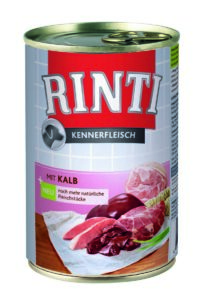 Rinti Dog Kennerfleisch konzerva telecí 400g