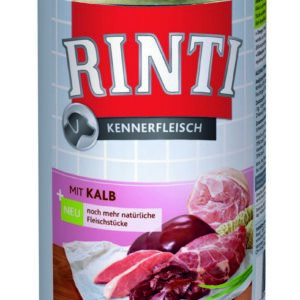 Rinti Dog Kennerfleisch konzerva telecí 400g