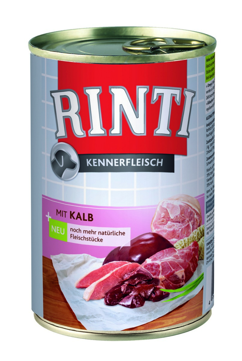 Rinti Dog Kennerfleisch konzerva telecí 400g Rinti Dog Kennerfleisch konzerva telecí 400g