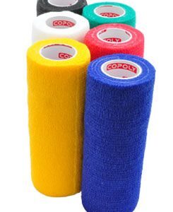 Obinadlo elast. CoPoly 15cm x 4,6m MIX 12ks