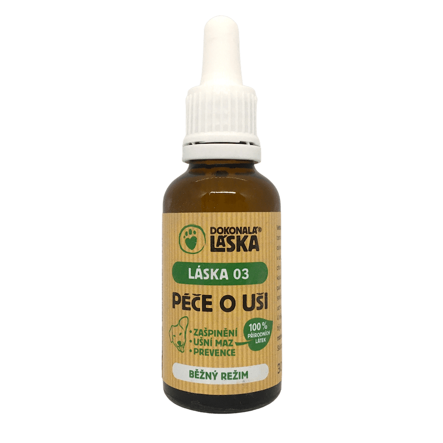 Dokonalá Láska LÁSKA 03 - Péče o uši v běžném režimu 30 ml Dokonalá Láska LÁSKA 03 - Péče o uši v běžném režimu 30 ml