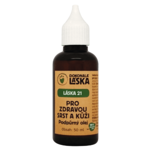 Dokonalá Láska LÁSKA 21 - Pro zdravou kůži a srst - podpůrný olej 50 ml