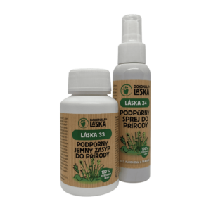 Dokonalá Láska Posílený účinek pro pobyt v přírodě / Zvýhodněný set Láska 33 + Láska 34 100 ml