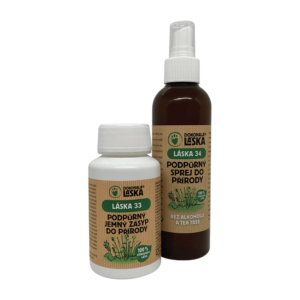 Dokonalá Láska Posílený účinek pro pobyt v přírodě / Zvýhodněný set Láska 33 + Láska 34 200 ml