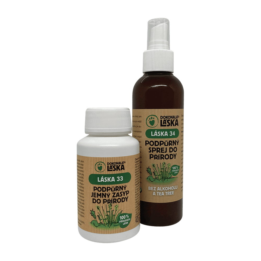 Dokonalá Láska Posílený účinek pro pobyt v přírodě / Zvýhodněný set Láska 33 + Láska 34 200 ml Dokonalá Láska Posílený účinek pro pobyt v přírodě / Zvýhodněný set Láska 33 + Láska 34 200 ml