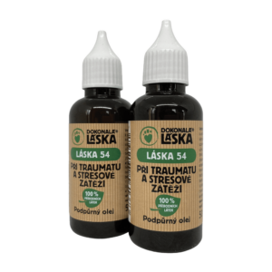 Dokonalá Láska LÁSKA 54 Při traumatu a stresové zátěži podpůrný olej 100 ml