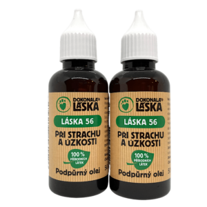 Dokonalá Láska LÁSKA 56 Při strachu a úzkosti podpůrný olej 100 ml