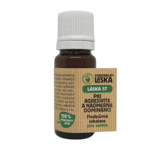 Dokonalá Láska LÁSKA 57 Při agresivitě a nadměrné dominanci pro samce - podpůrná inhalace