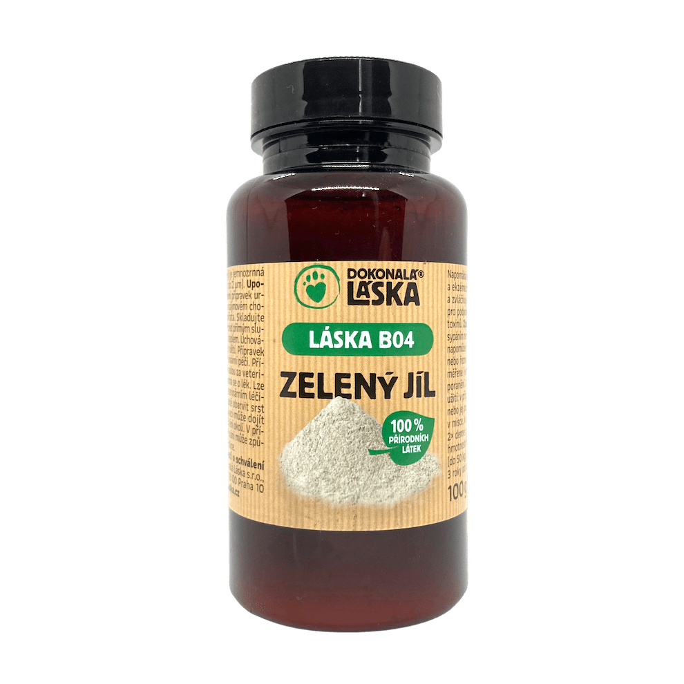 Dokonalá Láska LÁSKA B04 Zelený jíl 100 g Dokonalá Láska LÁSKA B04 Zelený jíl 100 g