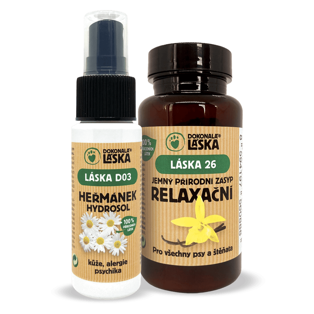 Dokonalá Láska Zvýhodněný set Láska 26 a Láska D03 - Základní péče o štěně Dokonalá Láska Zvýhodněný set Láska 26 a Láska D03 - Základní péče o štěně