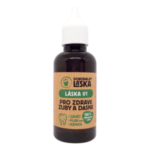 Dokonalá Láska LÁSKA 01 Pro zdravé zuby a dásně - pro pejsky 50 ml
