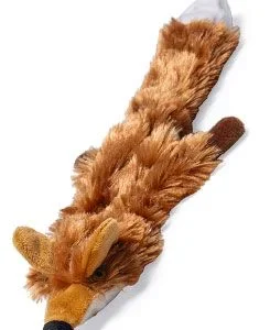 Hračka pes Flatino Liška pískací 26x10x3cm plyš KAR