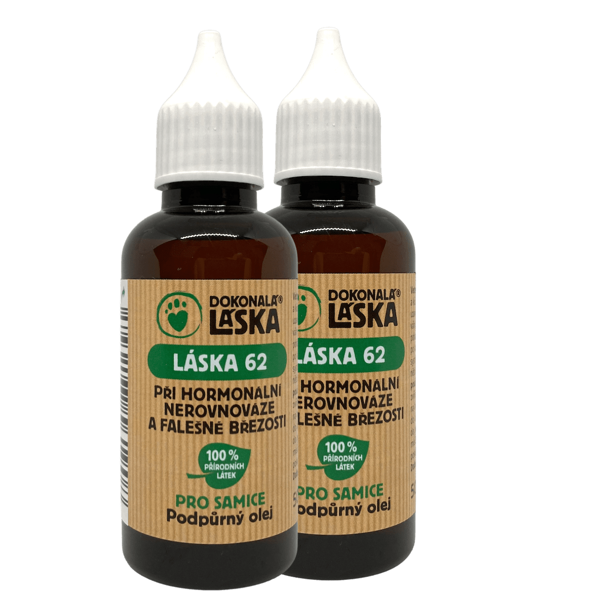 Dokonalá Láska LÁSKA 62 Při hormonální nerovnováze a falešné březosti pro samice 100 ml Dokonalá Láska LÁSKA 62 Při hormonální nerovnováze a falešné březosti pro samice 100 ml