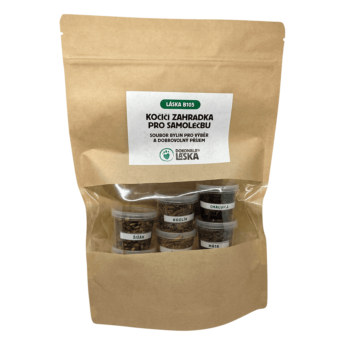 Dokonalá Láska Láska B105 Kočičí zahrádka pro samoléčbu Dokonalá Láska Láska B105 Kočičí zahrádka pro samoléčbu