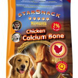 Nobby StarSnack Chicken Calcium Bone kalciová kost s kuřetem 70g