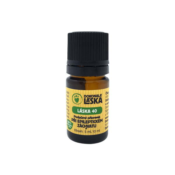 Dokonalá Láska LÁSKA 40 Při epileptickém záchvatu 5 ml Dokonalá Láska LÁSKA 40 Při epileptickém záchvatu 5 ml