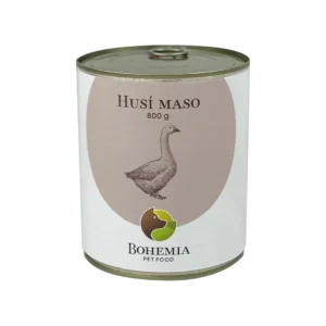 Bohemia Pet Food BOHEMIA Husí maso ve vlastní šťávě 800g