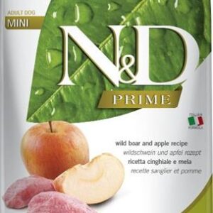 N&D PRIME Dog GF Wild Boar & Apple Adult Mini 7 kg