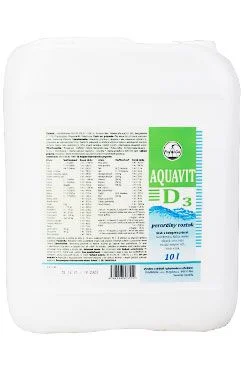 PHARMAGAL s.r.o. Aquavit D3 sol auv 10l PHARMAGAL s.r.o. Aquavit D3 sol auv 10l