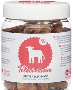 Raw Raw pochoutka mrazem sušené Telecí maso 70g