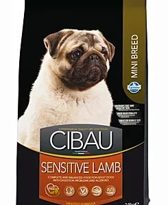 CIBAU Adult Sensitive Lamb&Rice Mini 2,5kg