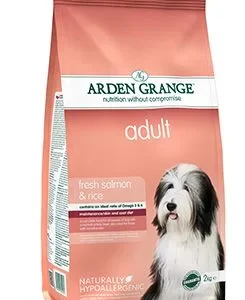 Arden Grange Dog Adult with fresh Salmon&Rice 2kg