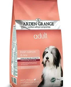 Arden Grange Dog Adult with fresh Salmon&Rice 6kg