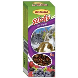 Avicentra tyčinky velký hlodavec lesní ovoce 2ks