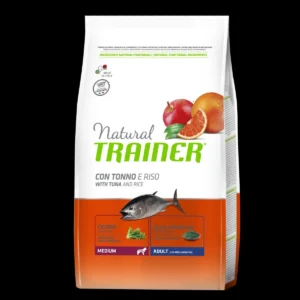 TRAINER Natural Medium Adult Ryba a rýže 3kg