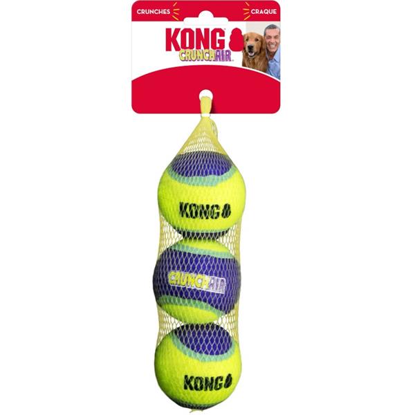Hračka tenis KONG CrunchAir Balls M 3 ks Hračka tenis KONG CrunchAir Balls M 3 ks