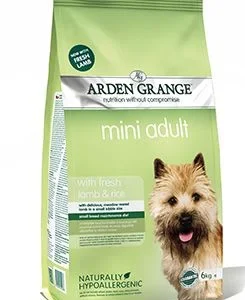 Arden Grange Dog Adult Mini with fresh Lamb&Rice 6kg