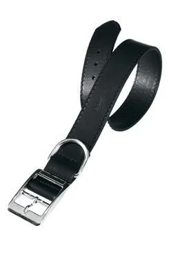 Obojek kožený NATURAL C 43cm x 20mm, černý FP 1ks Obojek kožený NATURAL C 43cm x 20mm, černý FP 1ks