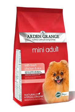 Arden Grange Dog Adult Mini with fresh Chick&Rice 6kg Arden Grange Dog Adult Mini with fresh Chick&Rice 6kg