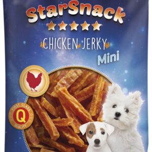 Nobby StarSnack Mini Jerky pamlsek kuřecí plátky 70g