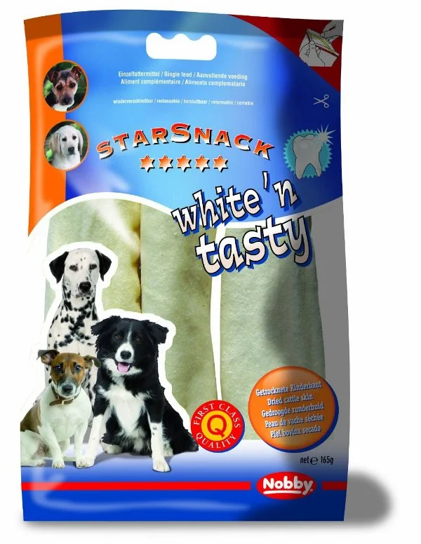 Nobby StarSnack White'n Tasty rolka 15cm 3ks Nobby StarSnack White'n Tasty rolka 15cm 3ks