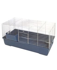 Klec Bunny Bungallow chrom skládaná 100cm