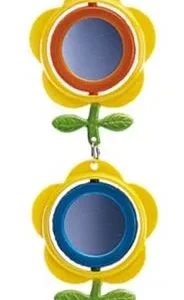 Nobby hračka pro malé papoušky závěsná zrcátka se zvoneček 28cm