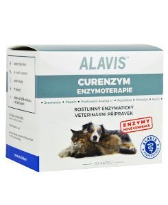 Alavis Enzymoterapie-Curenzym pro psy a kočky 80cps